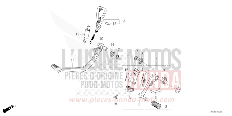PEDALE de MSX GROM A SPLENDID BLUE (B219) de 2023